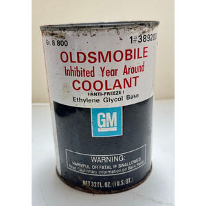 Vintage - NOS - Rare - Oldsmobile GM Inhibited Year Around Coolant Can
